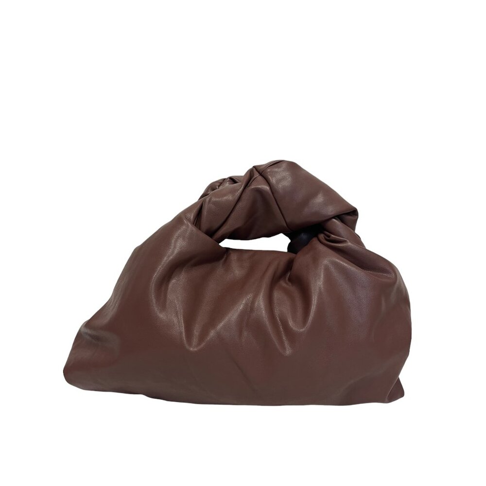 A.L.C. Knot-Top Hobo Bag in Brown